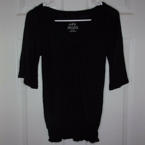 Mudd Shirt Black Medium - Picture 2 of 6
